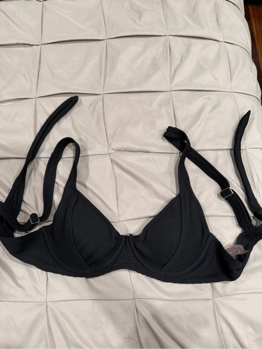 Black SHEIN Bikini Top